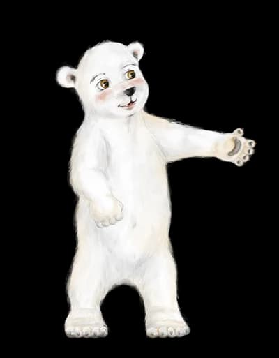 Polli der Eisbär